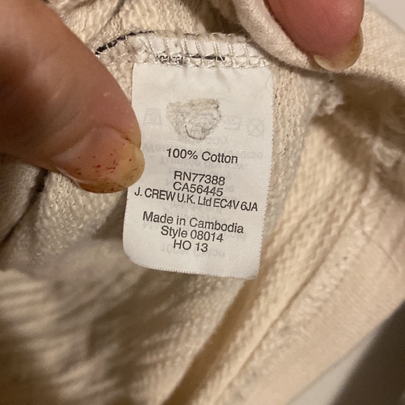 J. Crew Cotton Lace Print Tee - Picture 6 of 7